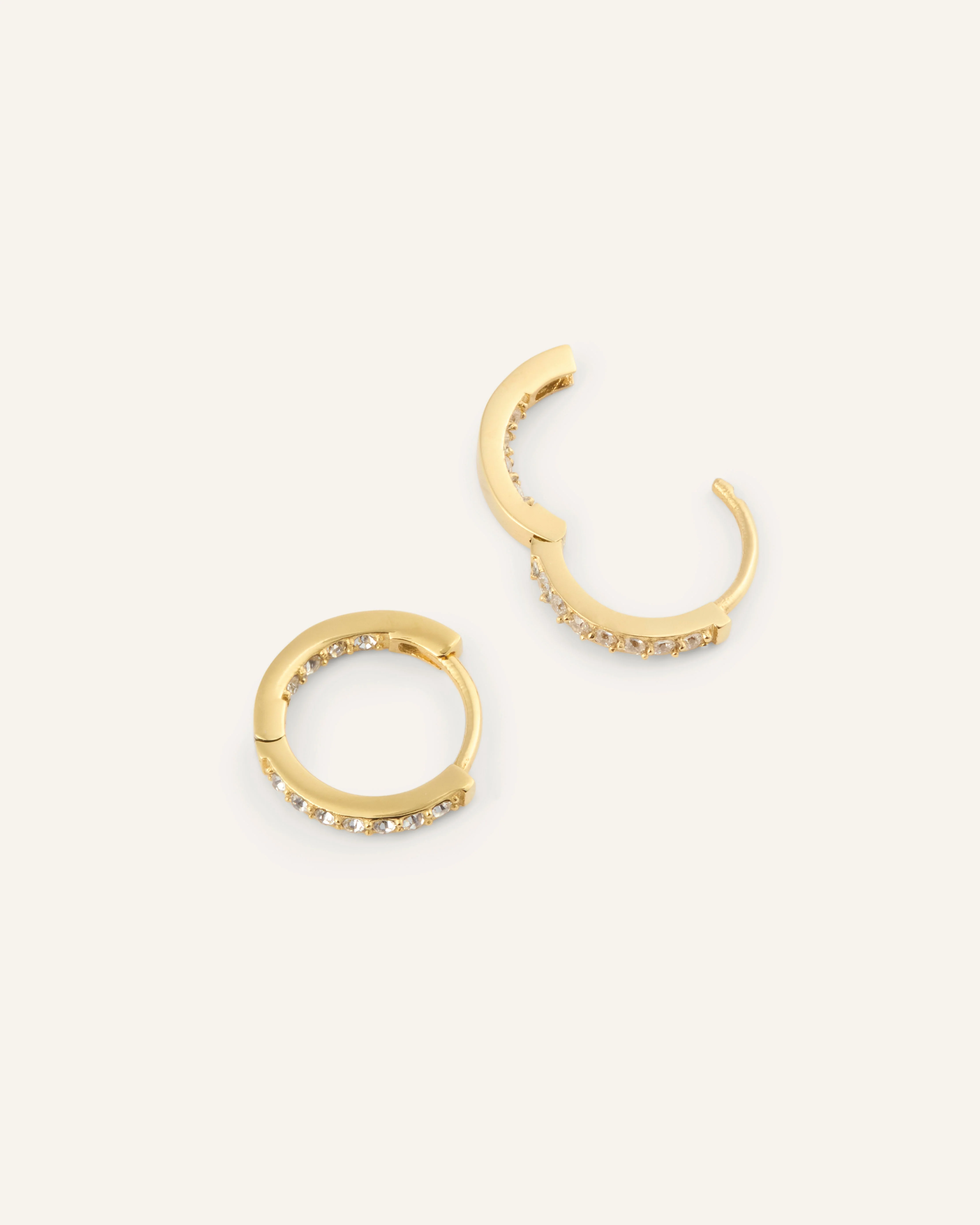 Sparkle Small Hoops - Image 5