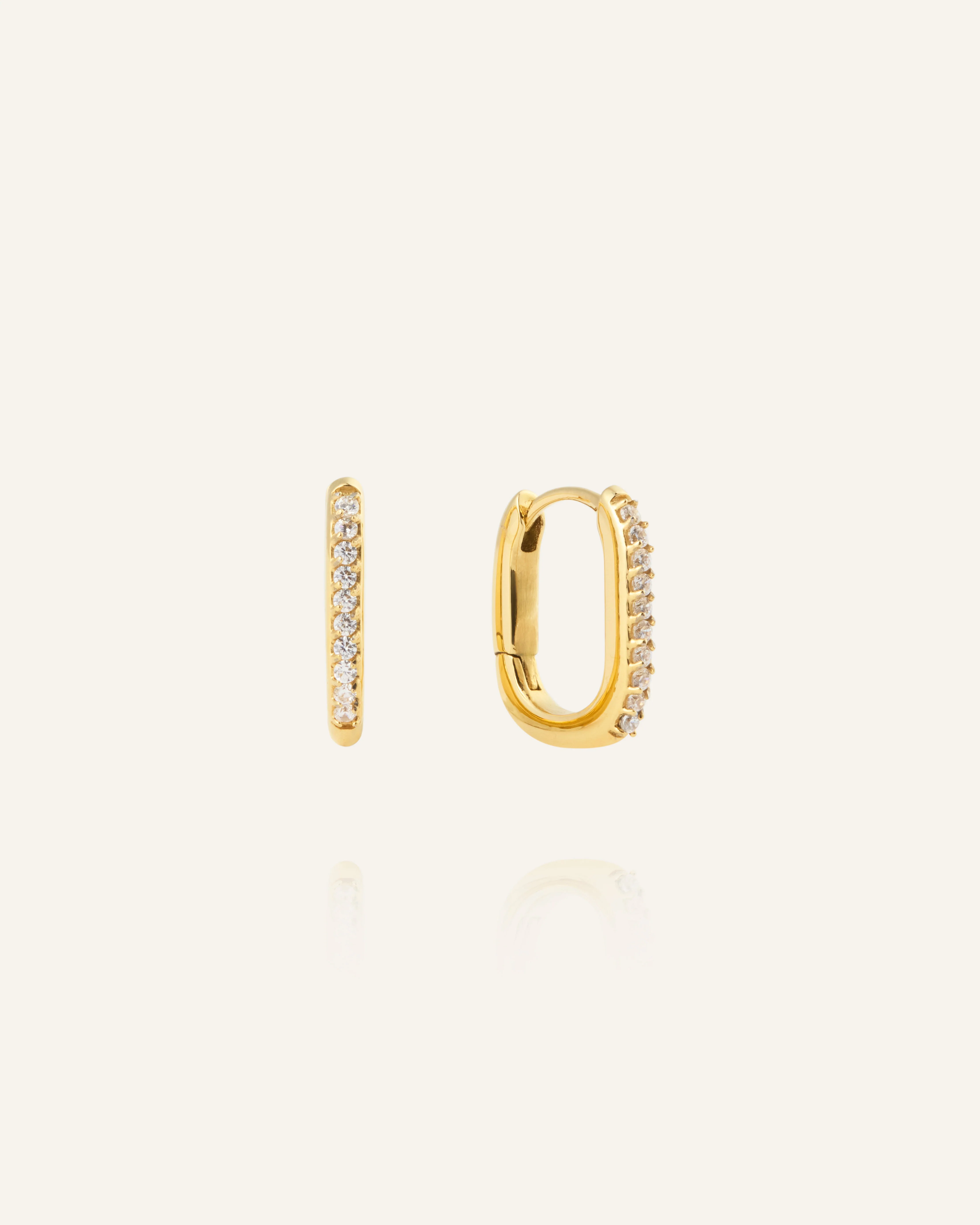Sparkle Small U-Hoops