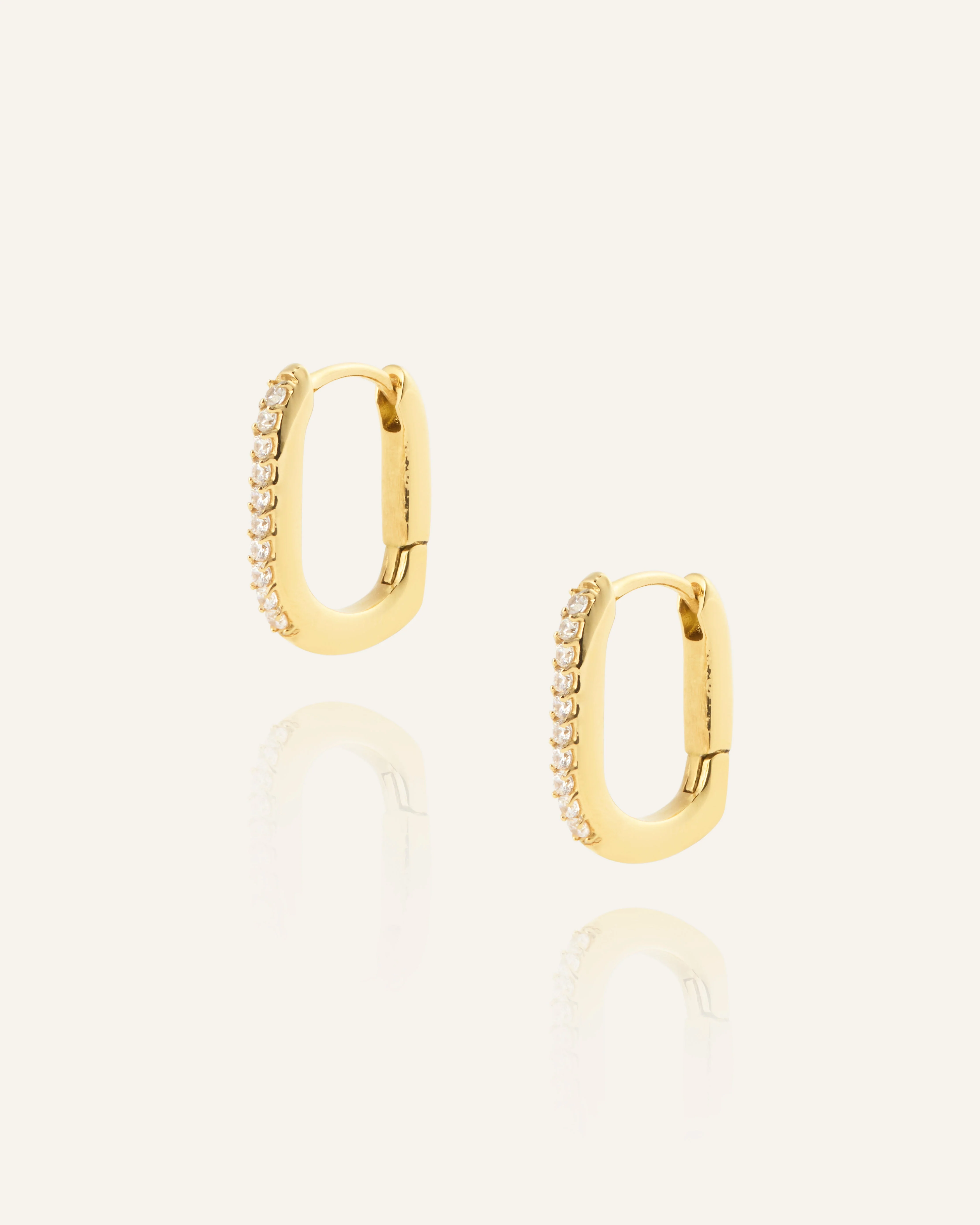 Sparkle Small U-Hoops - Image 4