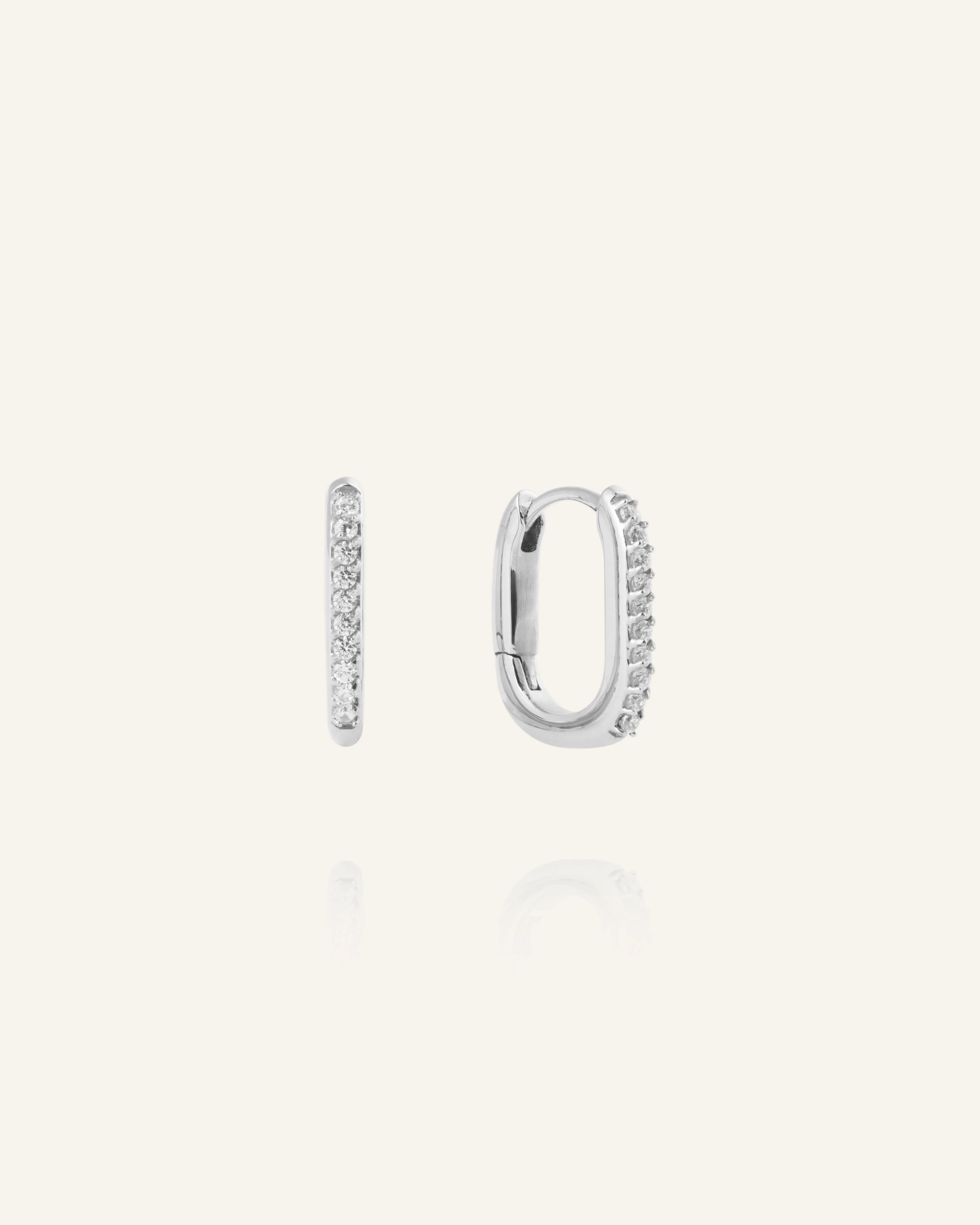 Sparkle Small U-Hoops