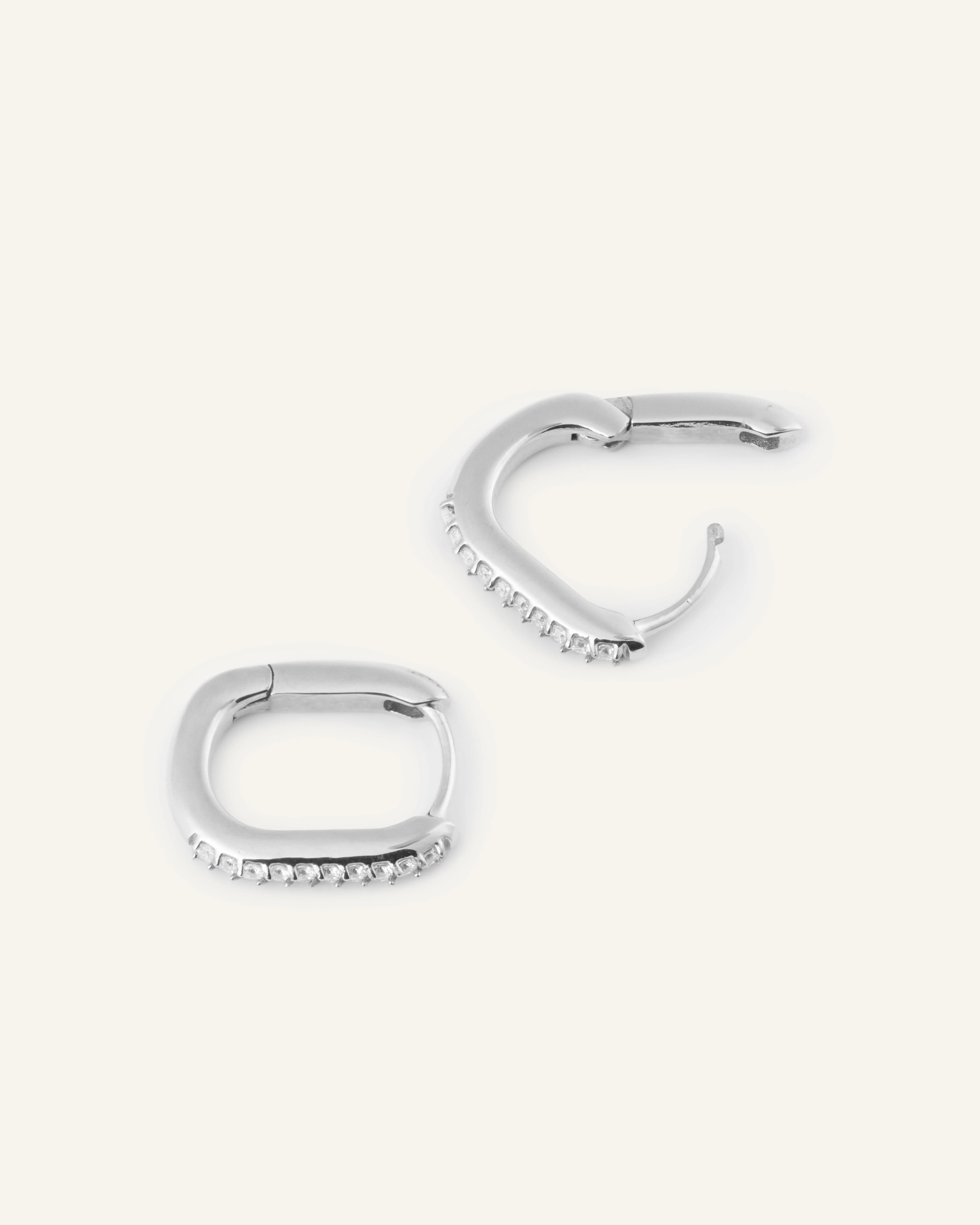Sparkle Small U-Hoops - Image 5
