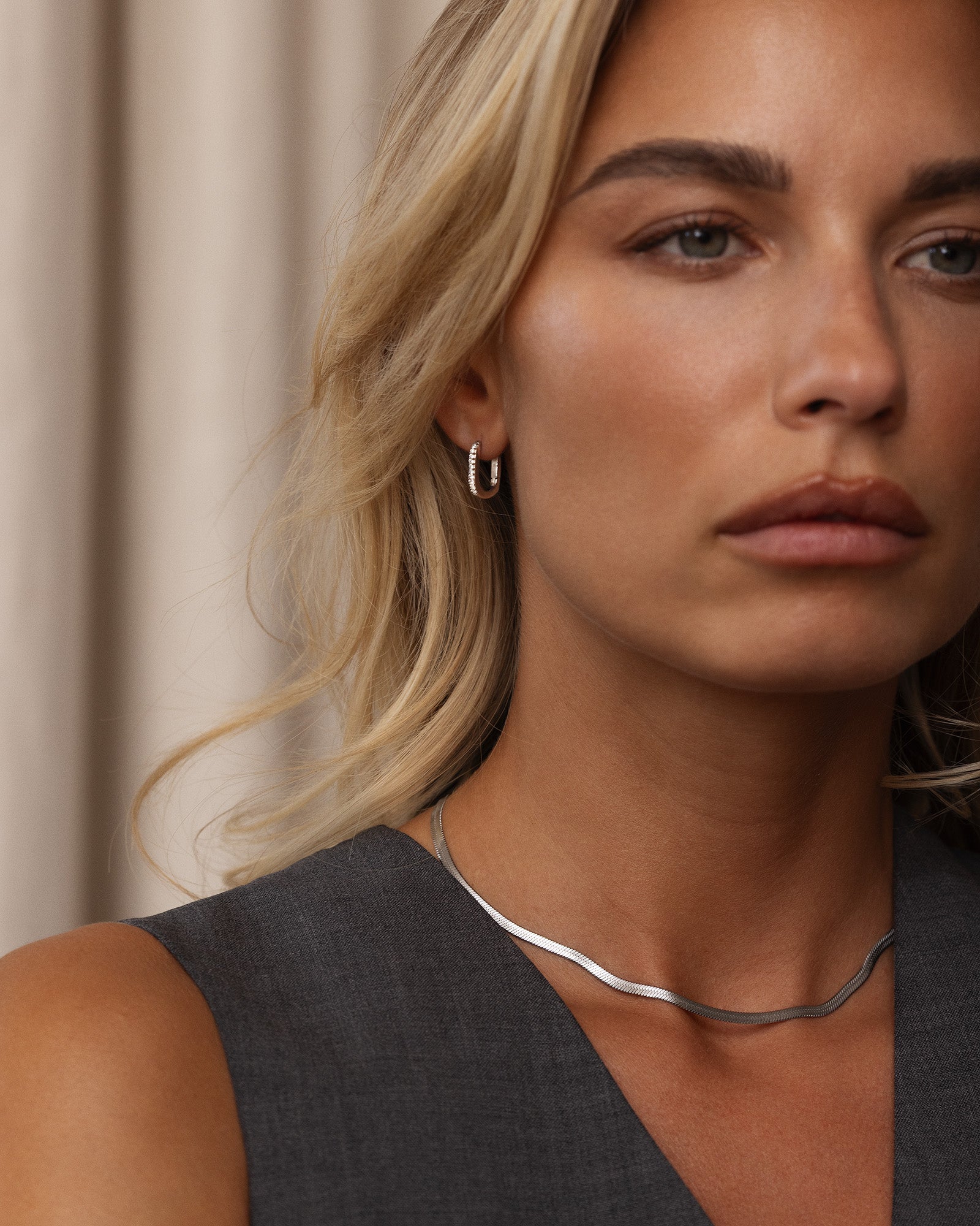 Sparkle Small U-Hoops - Image 6