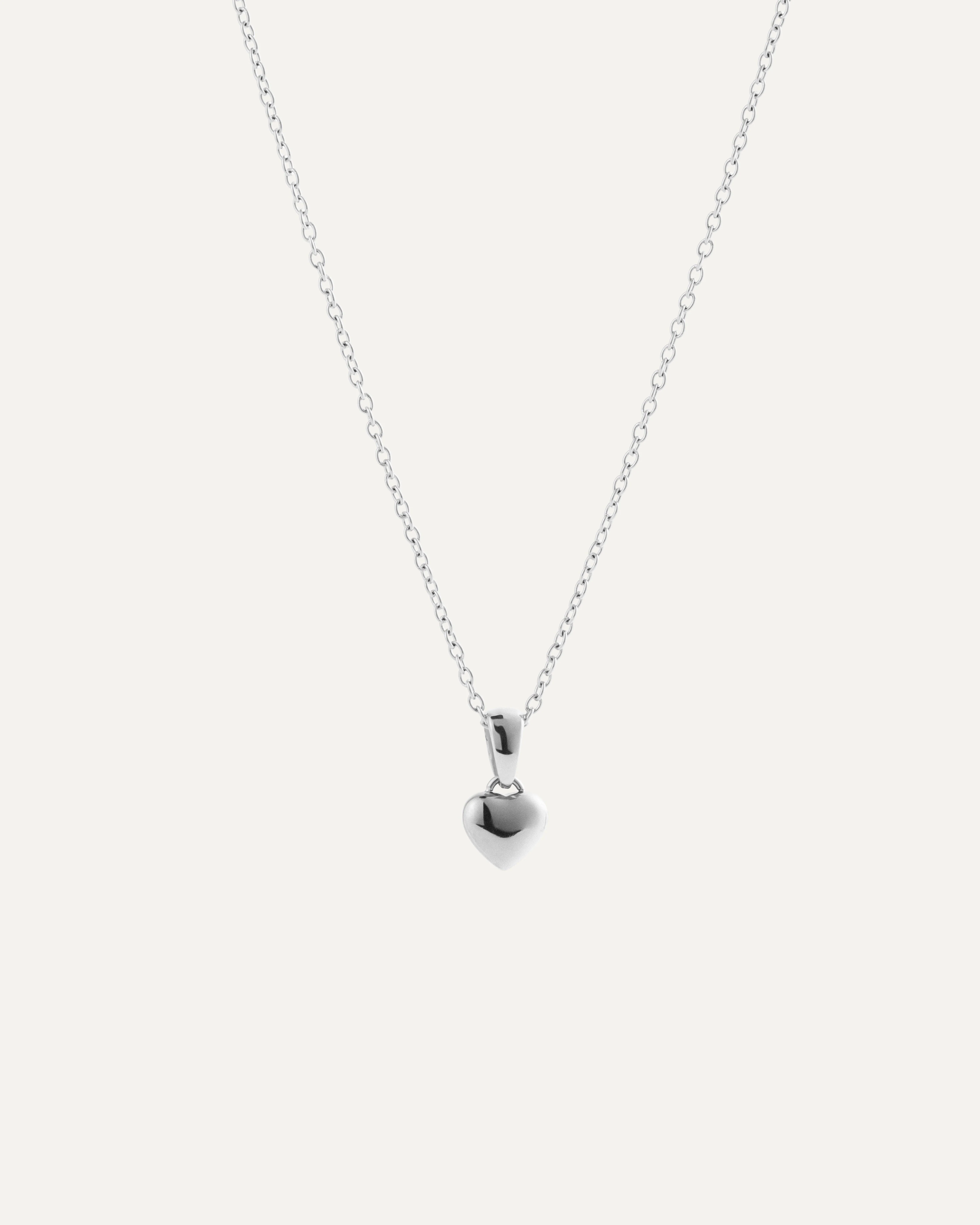 Sweetheart Steel Medium Necklace