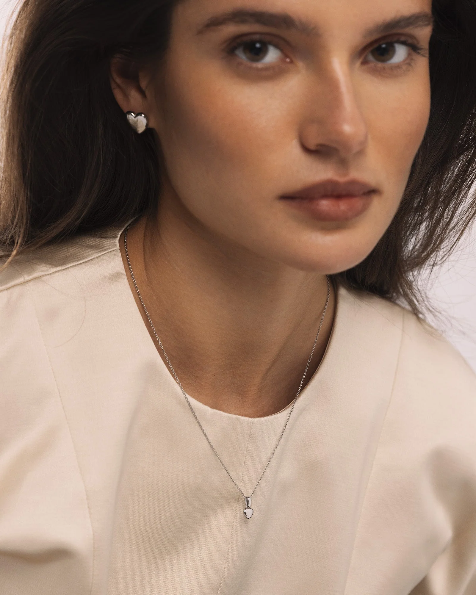 Sweetheart Steel Medium Necklace - Image 2