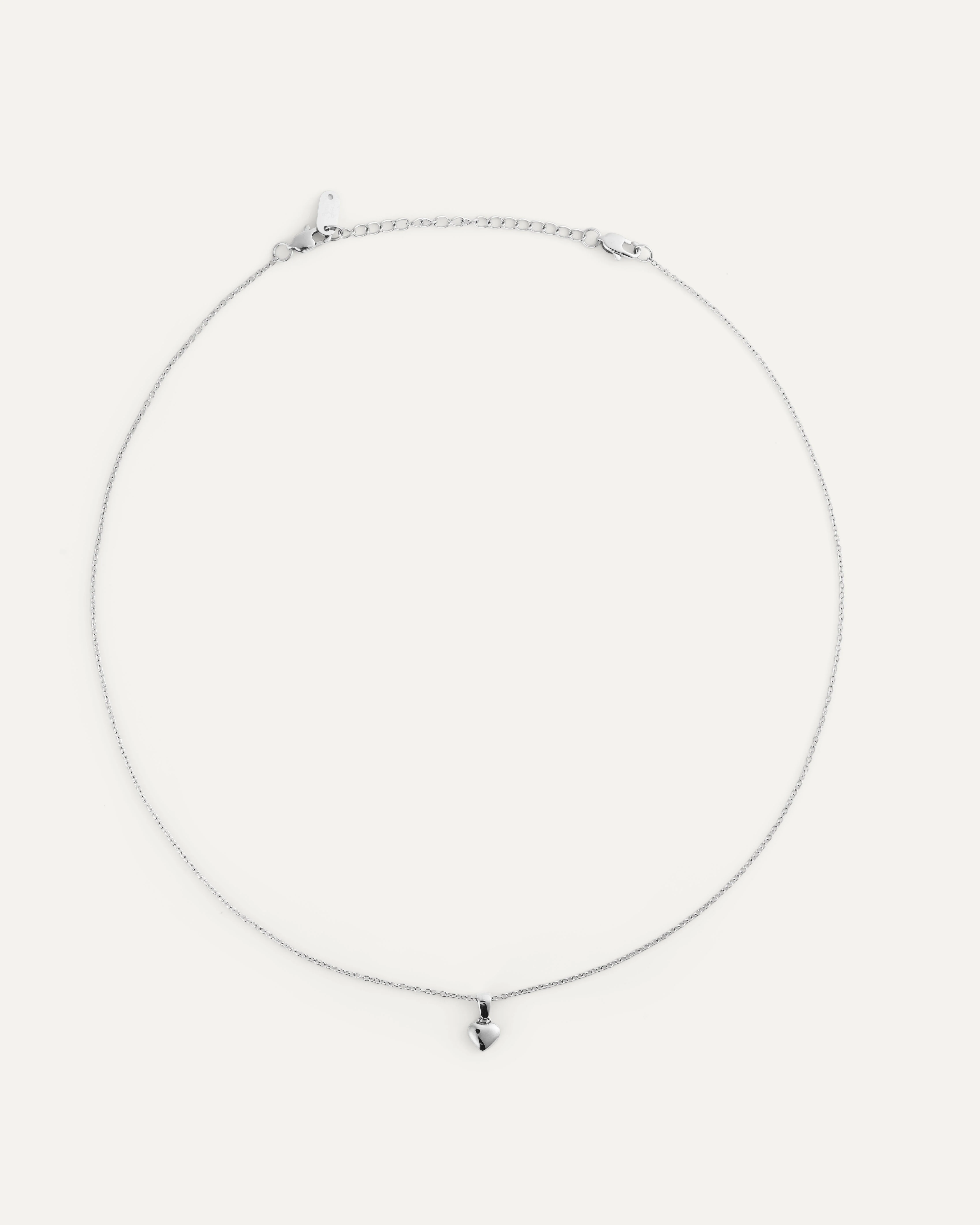 Sweetheart Steel Medium Necklace - Image 4