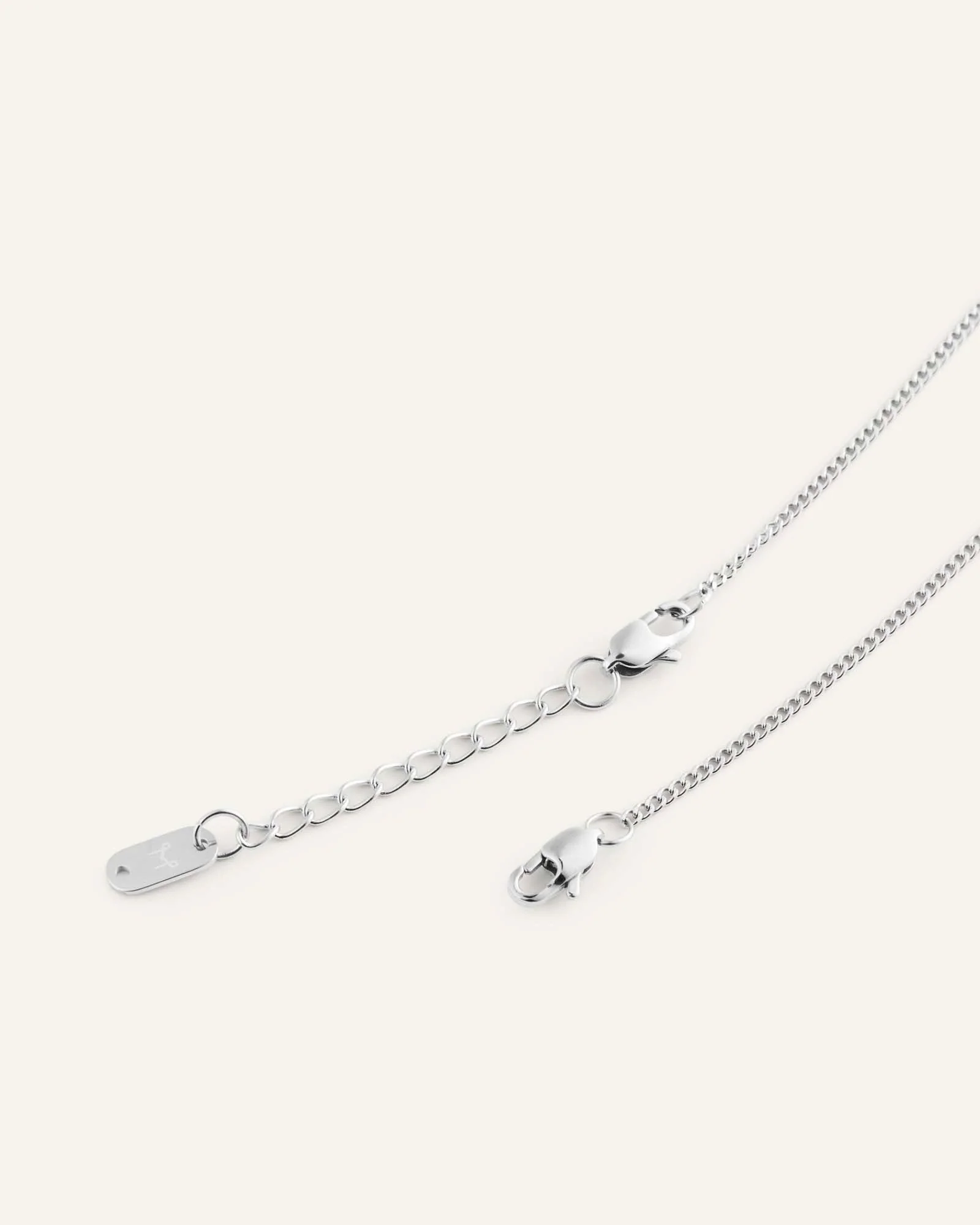 Thin Curb Chain Steel Bracelet - Image 6