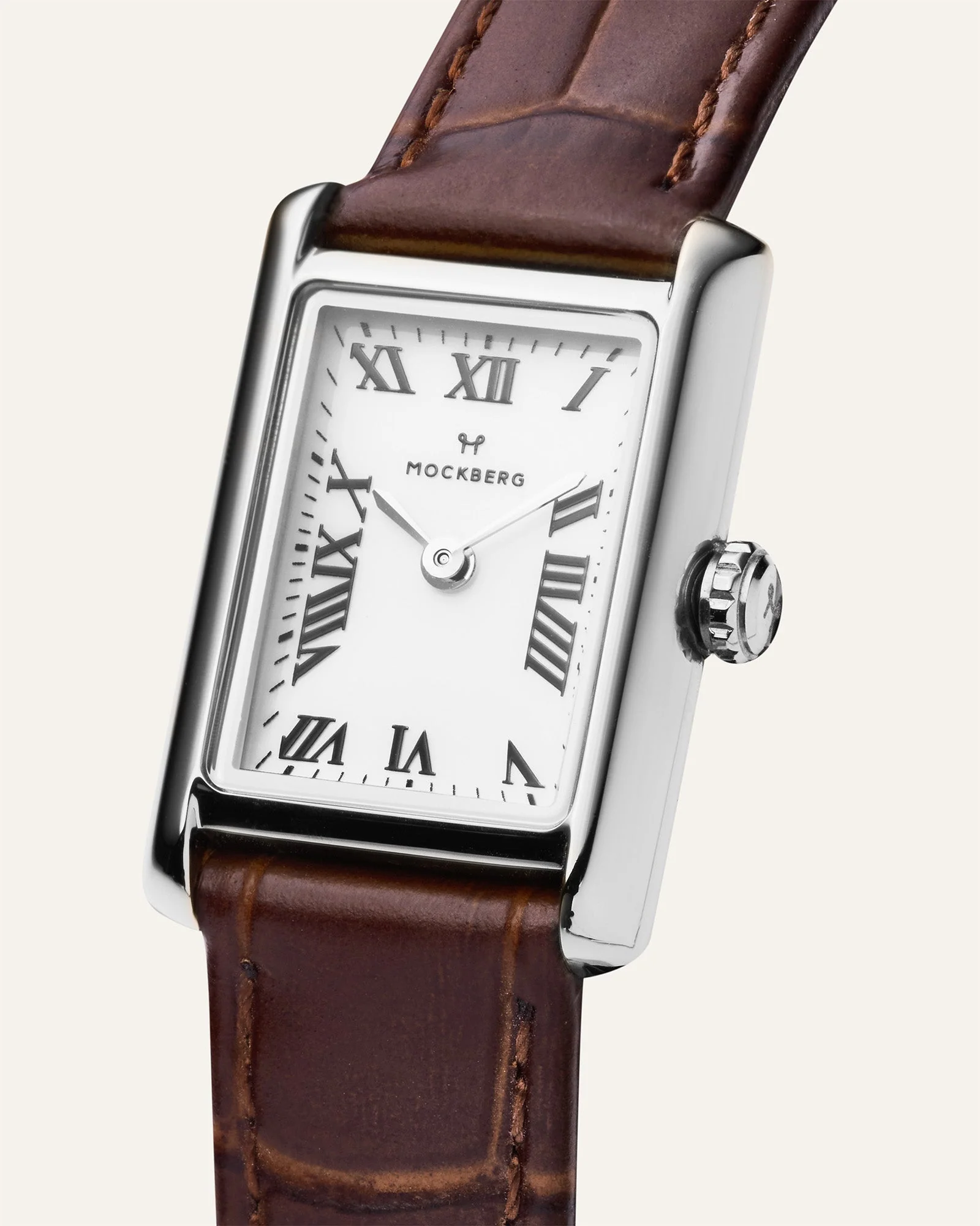 Timeless Brown Leather Watch - Image 4