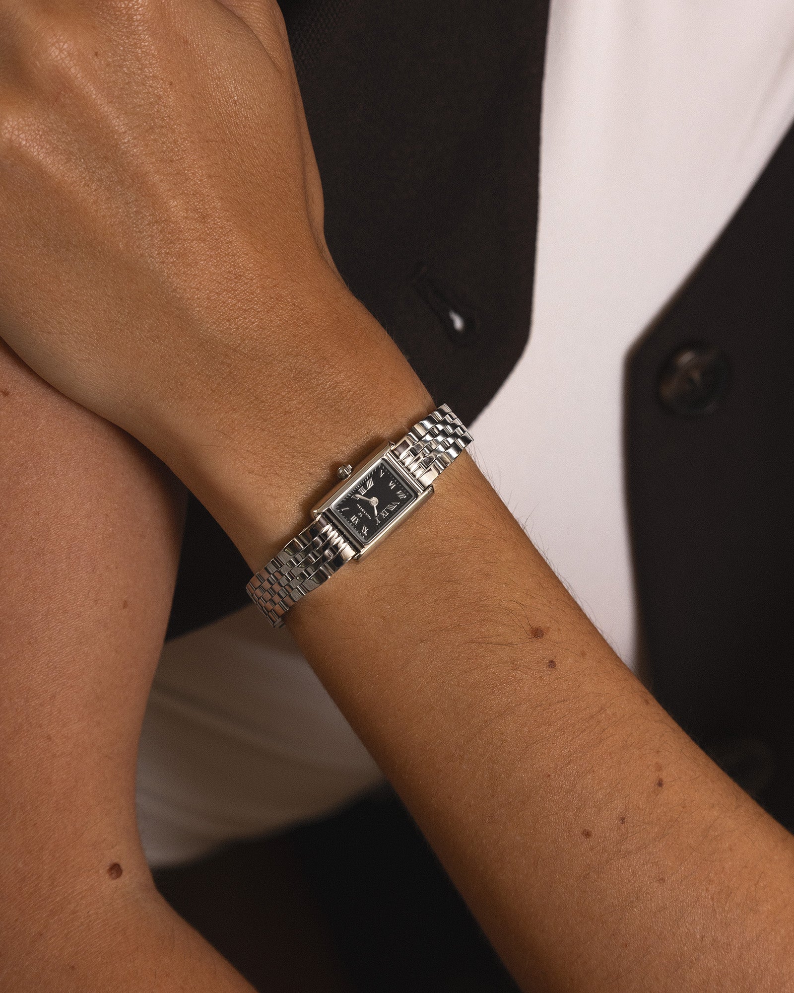 Timeless Petite Noir Watch - Image 3
